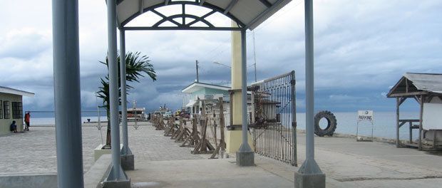 havnen på siquijor taget i et rigtig flot lys