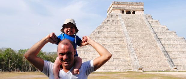 maya pyramide i mexico