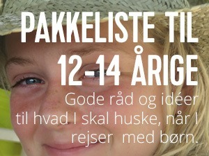 hvad skal man huske når man skal pakke til tweens