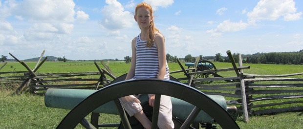 fantastiske oplevelse ved Gettysburg inden turen går videre til Washington