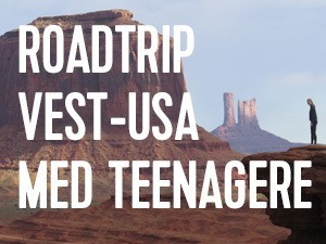 rejse til vest usa med teenagere
