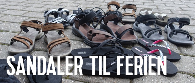 Hvilke børne- og voksen-sandaler bør I vælge den aktive ferie?