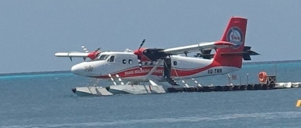 vandflyvning på maldiverne