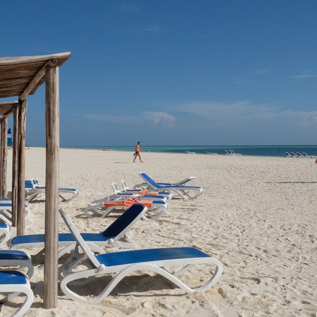 stranden vved cayo guillermo