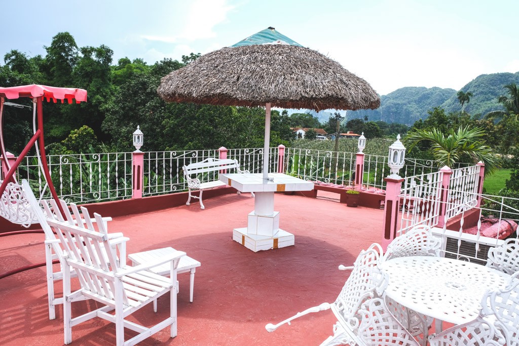 rooftop casa particulares vinales cuba