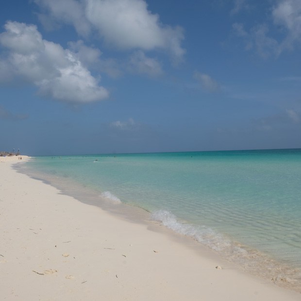 stranden på cayo santa maria