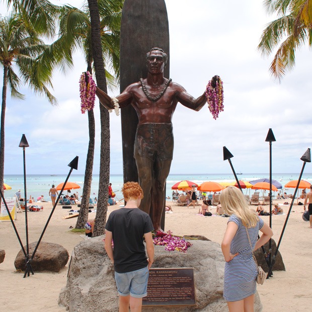 beach på hawaii