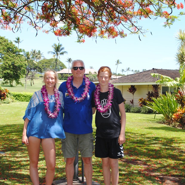 her boede vi på hawaii