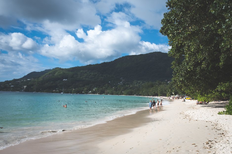 beau vallon strand