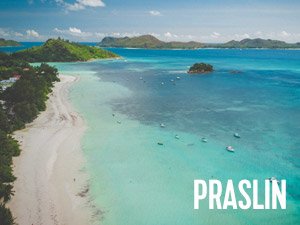 praslin på seychellerne