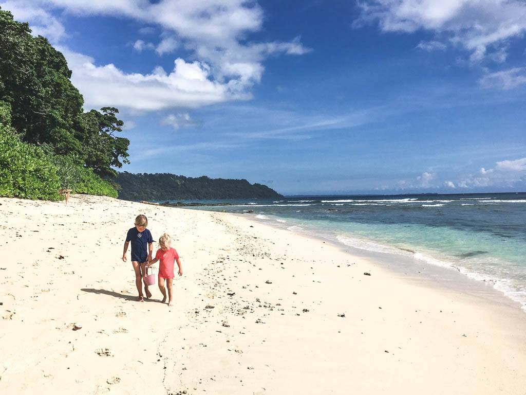 radhanagar beach er en skøn urørt strand på havelock andamanerne