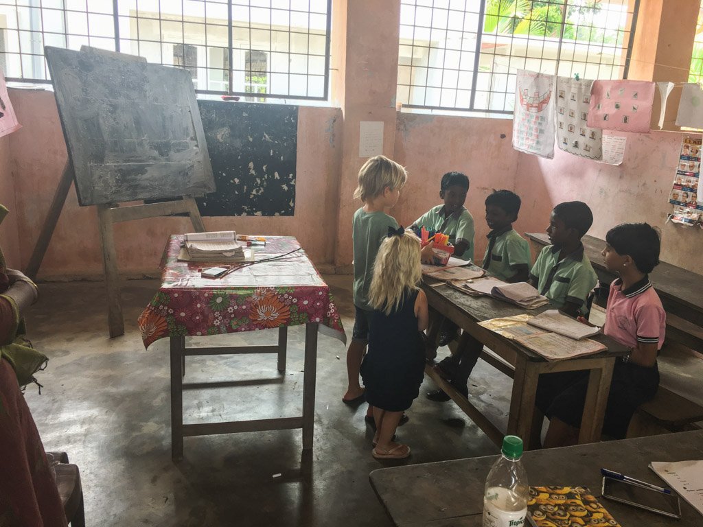 skolebesøg i alleppey