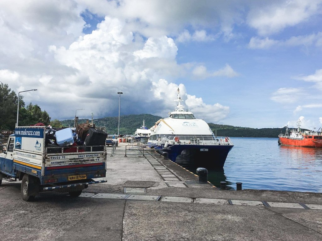 færgen mellem port blair og havelock