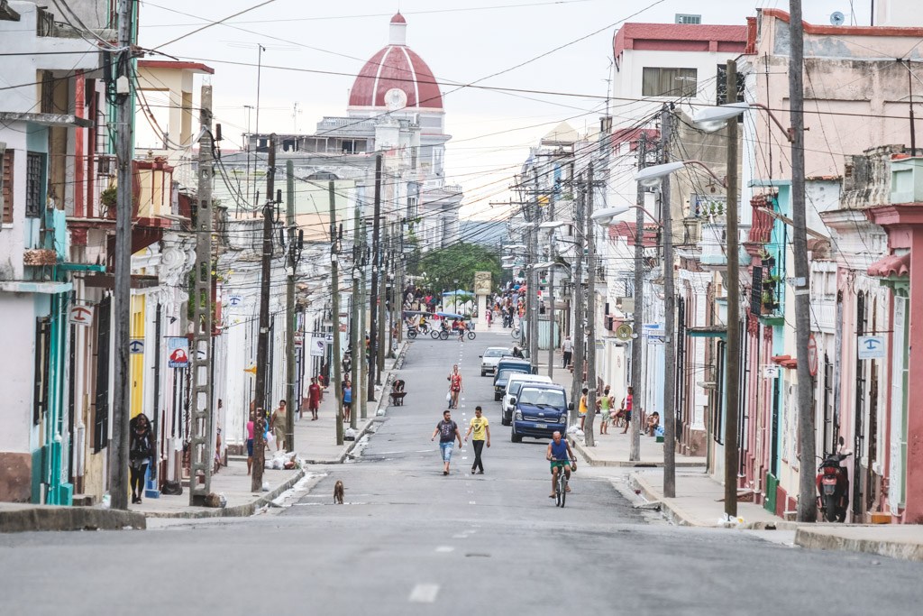 cuba city downtown cienfuegos