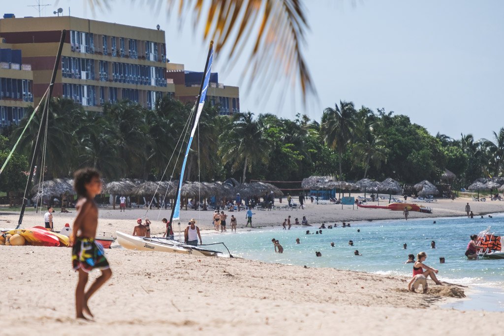 strand tæt på trinidad