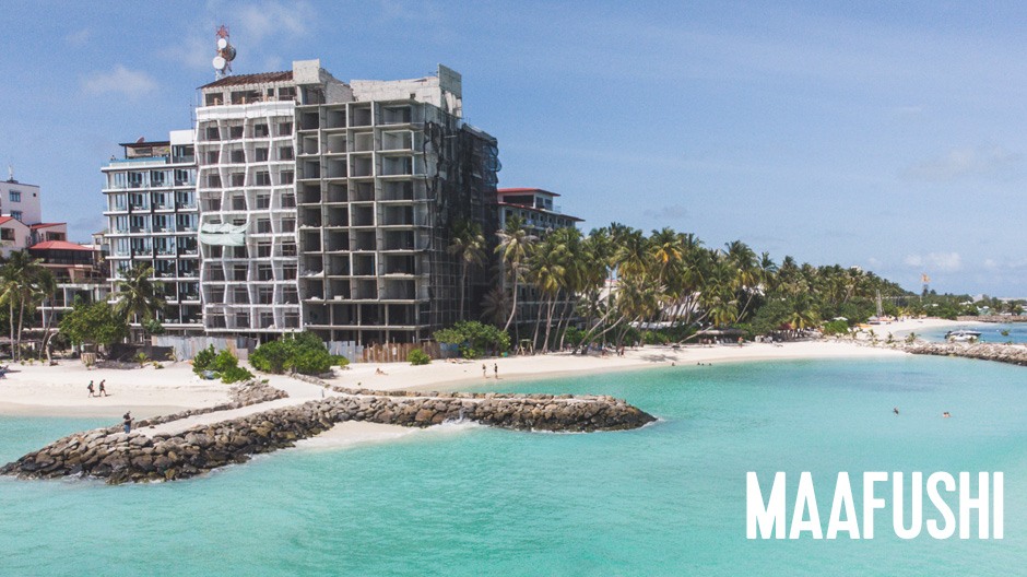Maafushi på Maldiverne