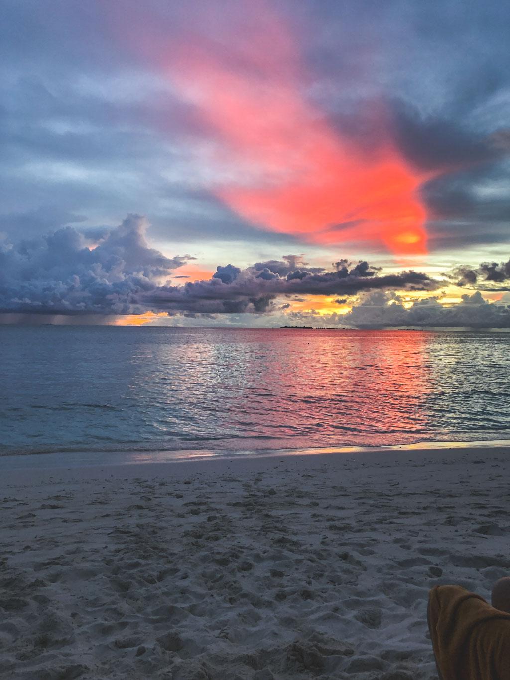 solnedgang ved ukulhas