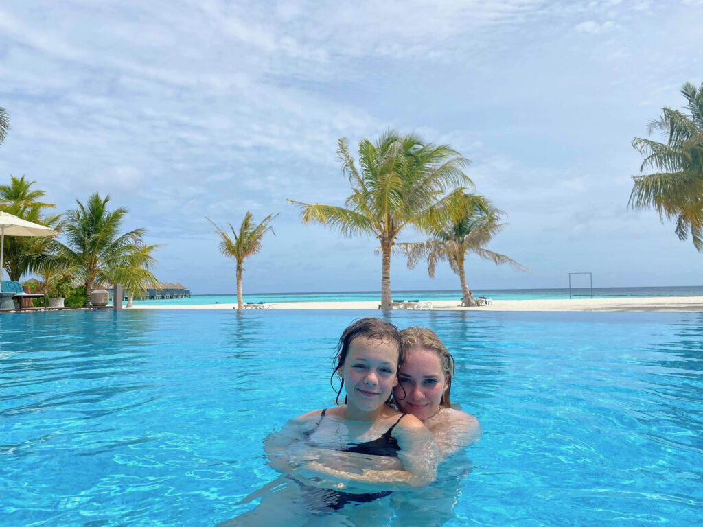 Maafushivaru's smukke swimmingpool