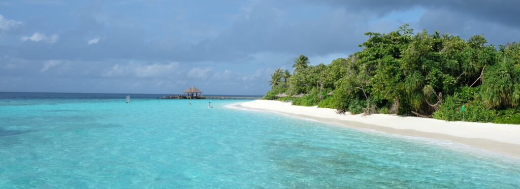 Forskel på resort og lokal ø på Maldiverne