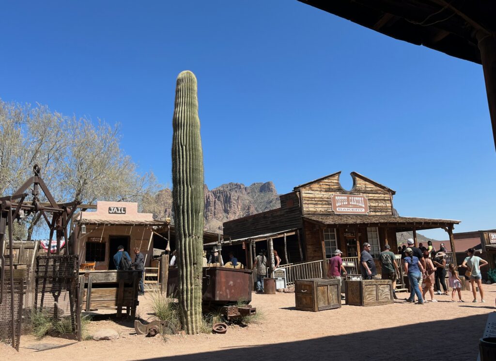 Hovedgaden i Goldfield Ghost Town