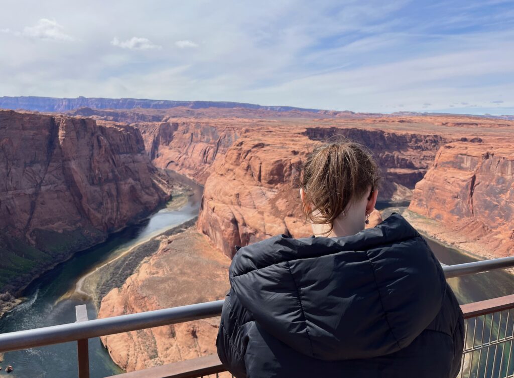 Panorama view over Horseshoe Bend