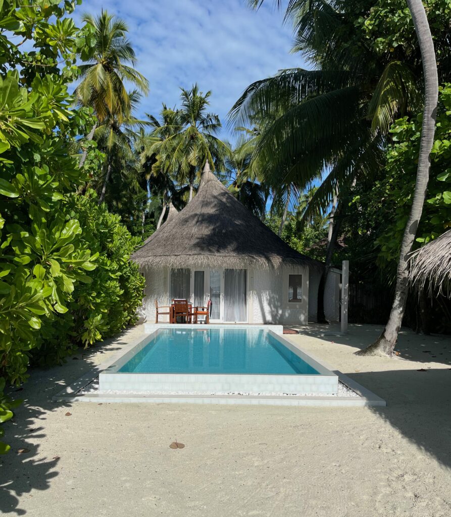 Beach Villa på Sun Siyam Vilu Reef