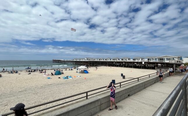 San Diego's strande indbyder til ferie