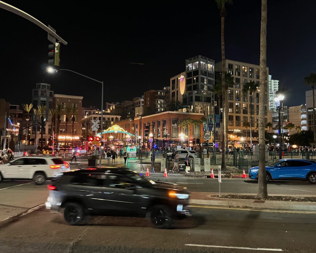 Gaslamp Quarter i San Diego